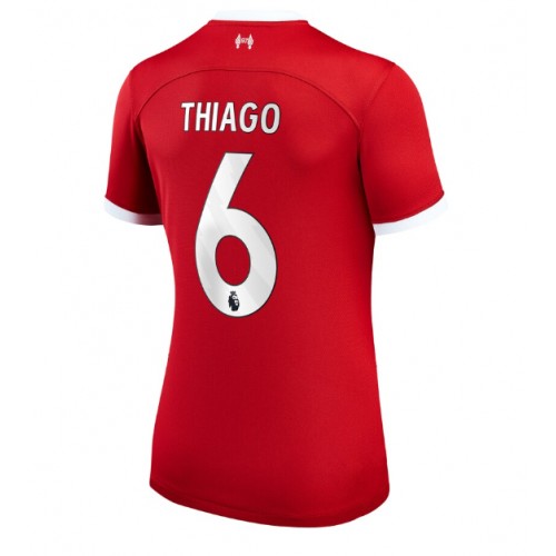 Maillot de foot Liverpool Thiago Alcantara #6 Domicile Femmes 2023-24 Manches Courte